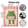 DIY Diamond Painting Kit for Adults and Beginners Sparkling Frog Pearl Art Handmade Home Wall Decor and Gifts
