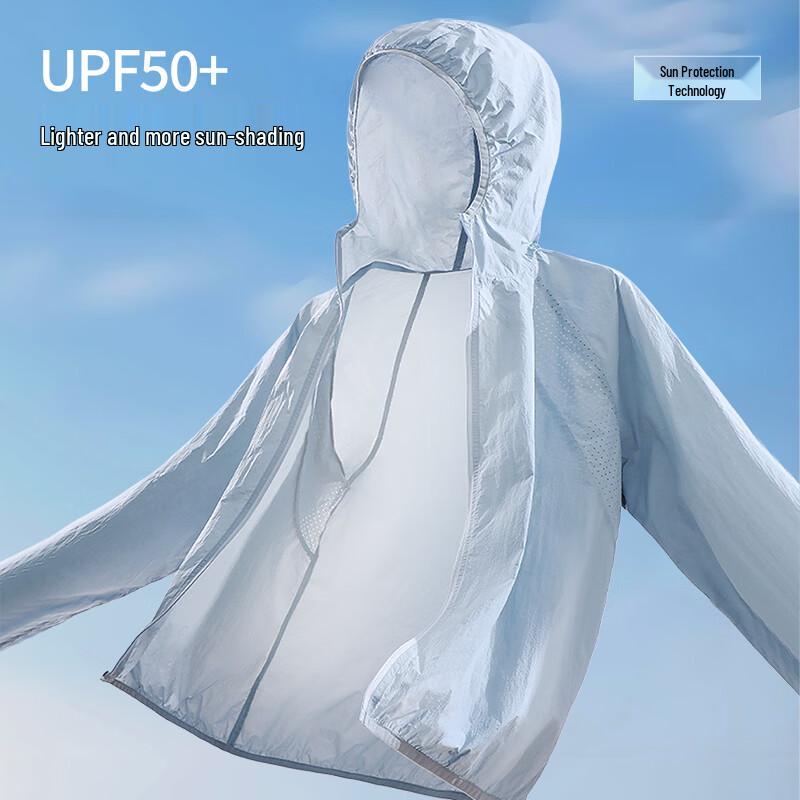 Jeanswest Unisex Cartoon Whale UPF50+ Sun Protection Hoodie