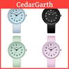 Gadi Minimalist Silicone Student Watch With Quartz Movement Waterproof For Girls