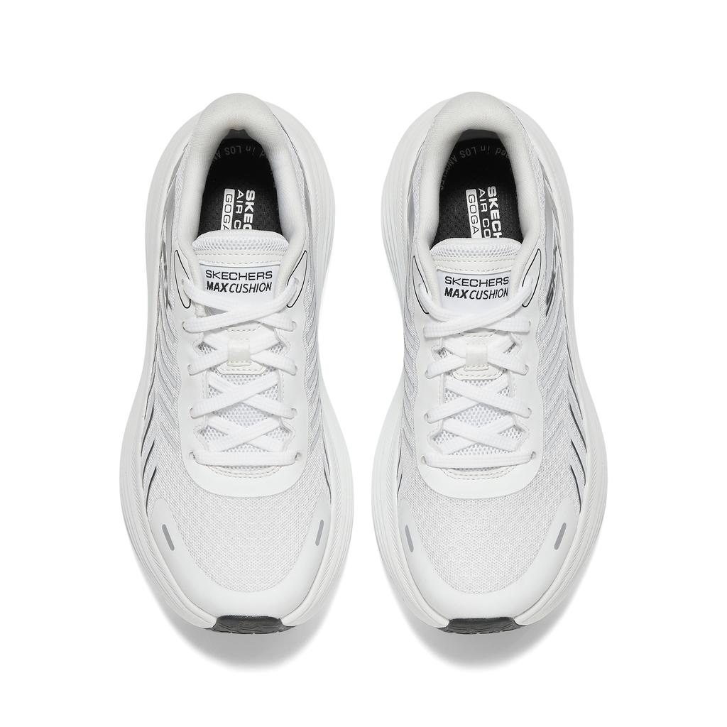 Skechers Go Series Fashionable Versatile Fabric Shock Absorbing Durable Low Top Casual City Commuting Running Shoes Women Sneaker 129471-WBK