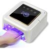 Lampă de unghii fără fir - Lumină UV pentru uscarea unghiilor cu gel Lampă cu 4 temporizatoare 72W LED Lumină pentru unghii Uscător de unghii cu uscare rapidă - alb