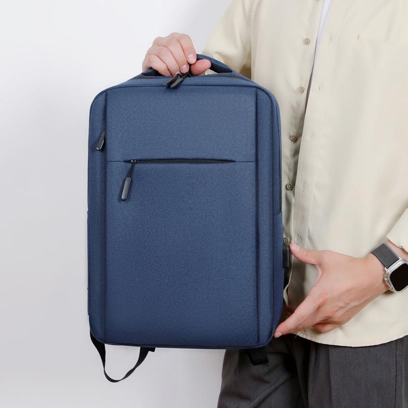 Versatile Backpack High Quality Oxford Cloth Black Grey Blue Red Business Rucksack Washable Computer Bag Unisex
