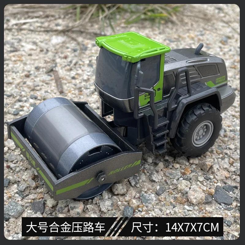 Non-Toxic Diecast Engineering Vehicle Model Simulation Alloy Mixing Crane Fall-Resistant Children Toy Set Toys For Children Gifts