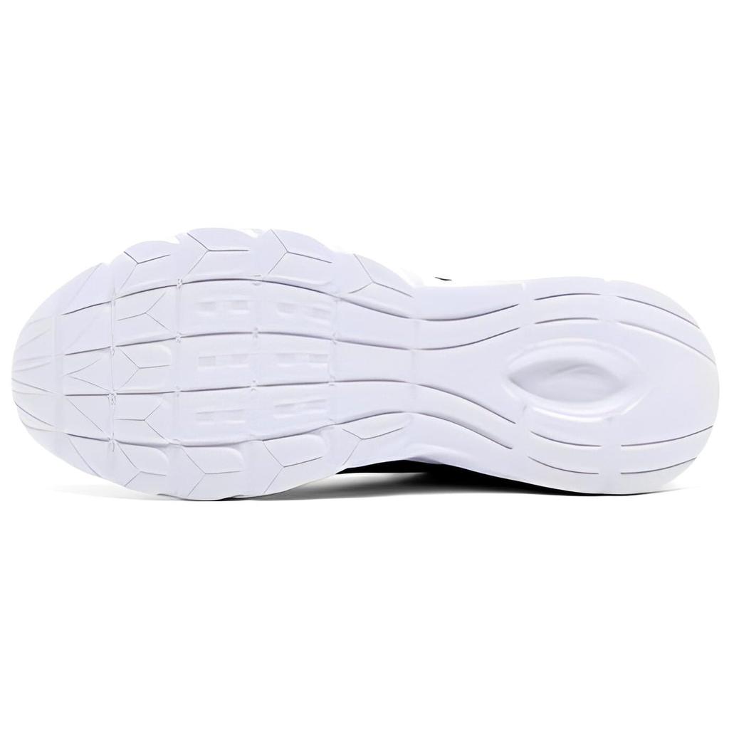 Anta Sky Textile, Leather Cushioning Slip Resistant Low Top Running Shoes Men's Black White 912525502F-6