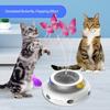3 In 1 Smart Cat Toys Automatic Fluttering Butterfly Fun Ball Toy Set Electronic Interactive Pet Accessories