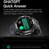 For Xiaomi New ChatGPT AI Assistant Smart Watch 5ATM Waterproof GPS Built-in Dual-band GNSS Compass Sport Smartwatch Men Woman