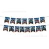 Monster Truck-Themed Kids' Party Decorations: Paper Plate Set, Disposable Birthday Tableware, Race Car Plates, and Themed Decor Props