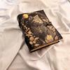 Cat Printed Leather Journal, Deckle Page Notebook, Sketchbook, Travel Dairy, Dream Journal, Leather Dairy, Wedding Gift, Personalized Gift.