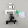Webcam Mount Stand 360° Rotation No Punching Clip, 1 Set Adjustable Camera Holder for Home Office Live Streaming Recording