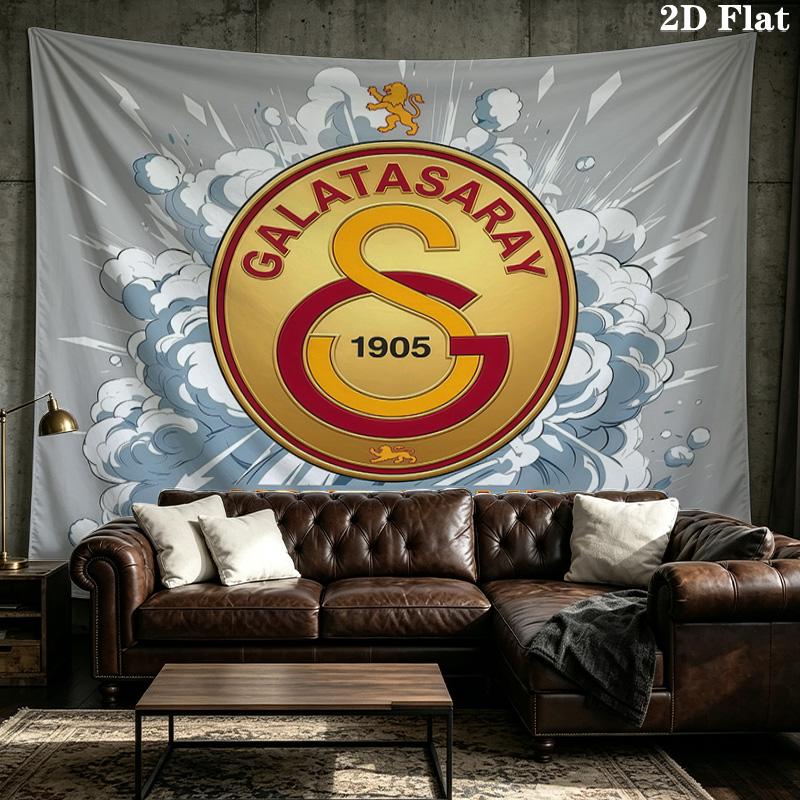 Custom Name Galatasaray2 Printed Tapestry – Wall Hanging for Bedrooms, Dorms, and Home Decor