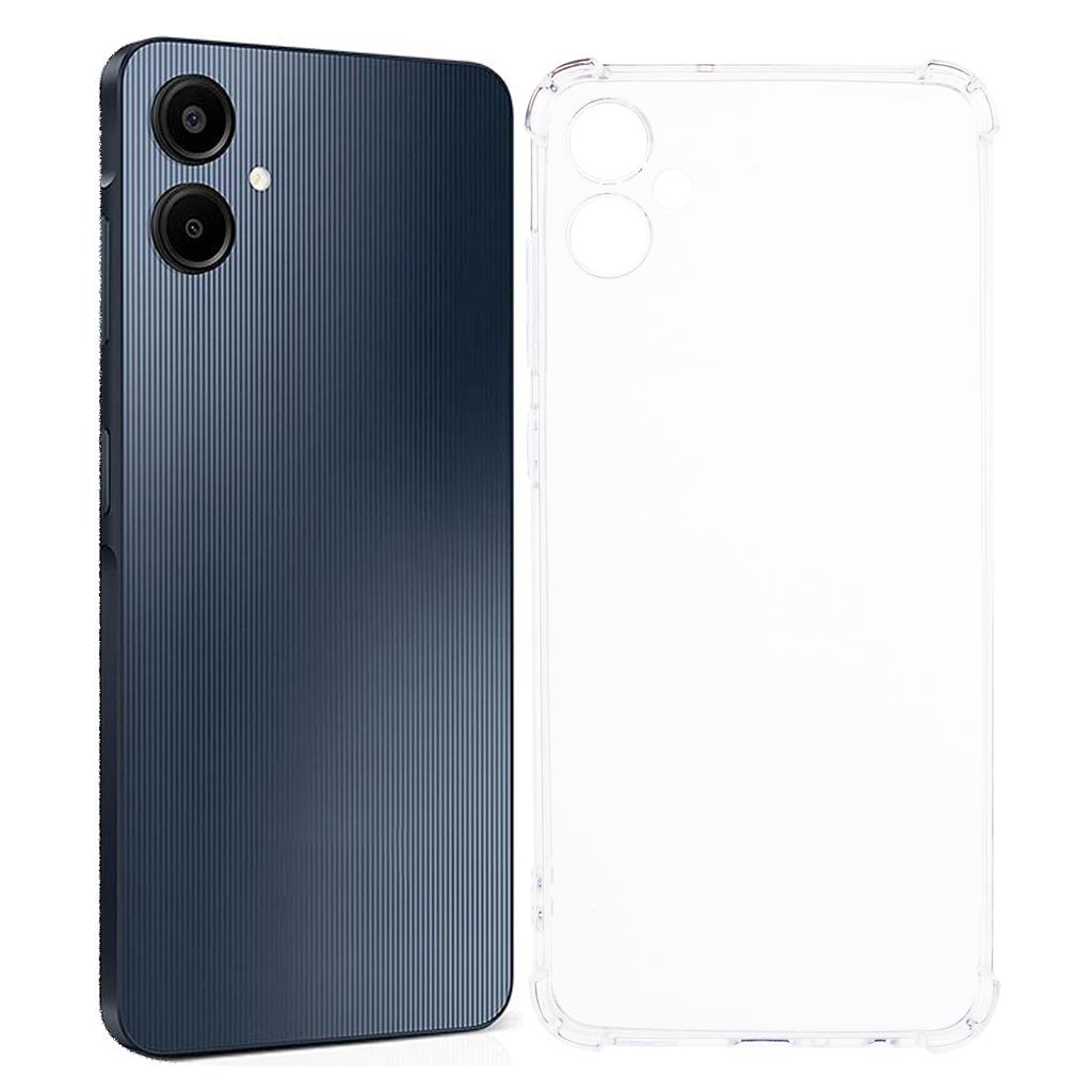 Für Samsung Galaxy A06 4G Handyhülle Verbesserte Vier-Ecken Klare TPU-Hülle