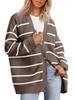European Style Women's V-Neck Solid Color Sweater 2024
