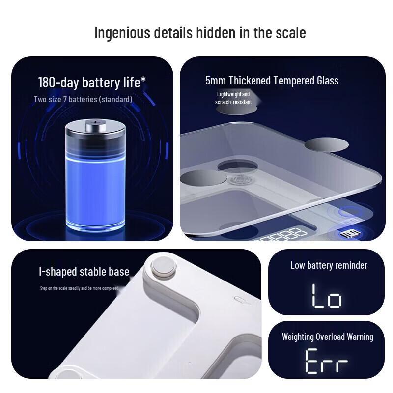 BEAR Smart Body Fat Scale (CN Version)