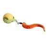 Silicone Rolling Ball Cat Toy with Bellflow Life Electric Teaser