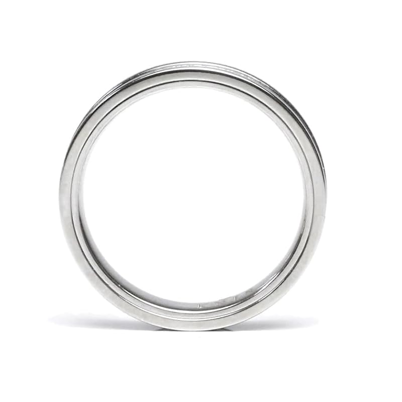 [varnish] Meteorite Meteorite Ring Ring Stainless Simple KN-RG001-MT (No. 11)