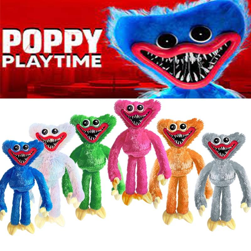 Poppy Playtime Huggy Wuggy Green Orange Figure Plush Stuffed Toy Dolls Kids Gift