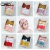 Headbands 2 Newborn Baby Pcsset Flower Bows Kids Baby Hair Band Solid Color Infant Baby Hairbands Baby Girls Hair Accessories