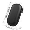 Portable 2 Slots Glasses Organizer Fruit Printed / Black EVA Double-layer Eyewears Storage Box Anti-lost Dust-proof