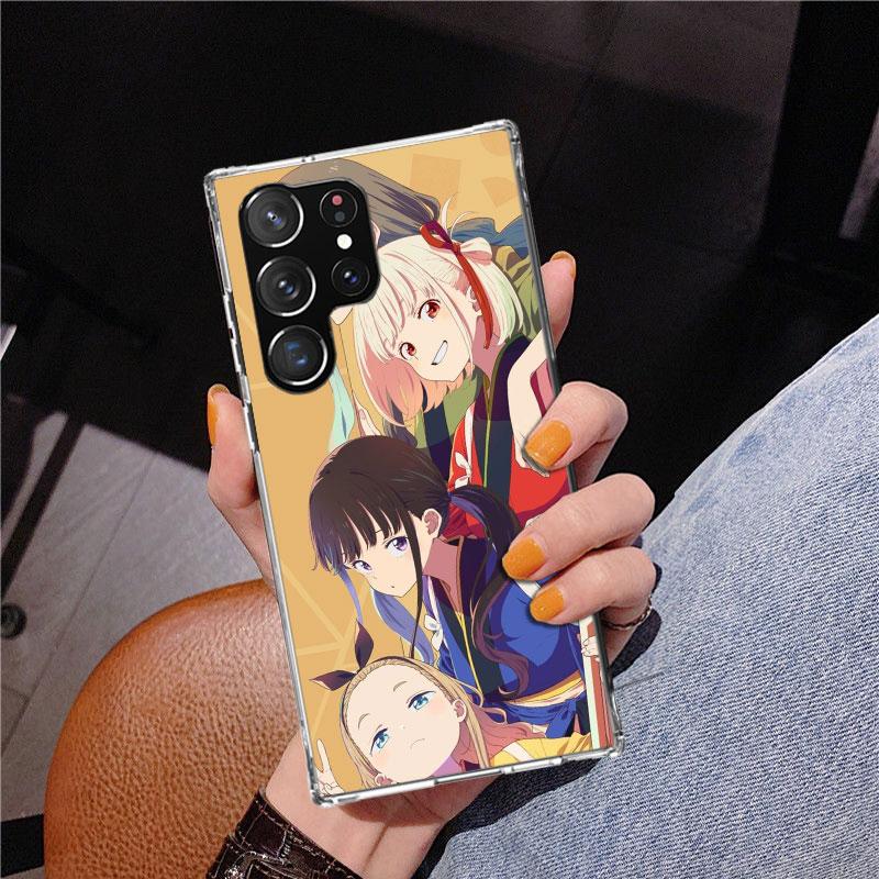 K On! Hirasawa Yui Anime Phnoe Case for Samsung Galaxy S26 S25 Edge S23 S24 Ultra S22 Plus S21 S20 FE Unique Cover Soft Coque Ga
