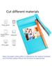 A5 Paper Cutter Trimmer - Photo Guillotine Cutting Machine with Scrapbook Knife and Ruler