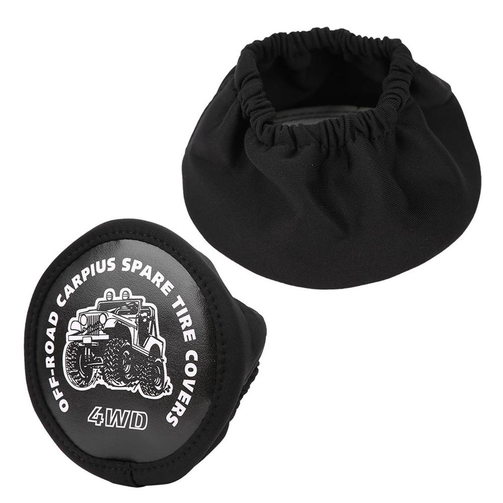 Spare Tire Tyre Cover Body Parts Dustproof Cover Mood Decoration for 110 RC CarB Type