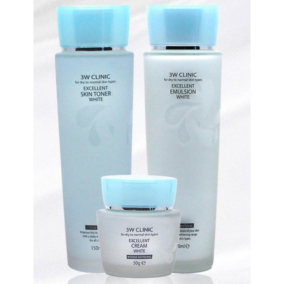 3W Clinic Excellent White Skin Care Set