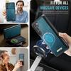Compatible For Samsung Galaxy S23 Case CASEME C49 Compatible with MagSafe RFID Detachable Wallet Leather Phone Cover