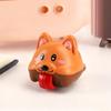 Long Tongue Dog Toy with Sound Stress Relief Cartoon Puppy Fidget Toy Keychain Backpack Hanging Decoration Interactive Tongue Animal Decompression Toy