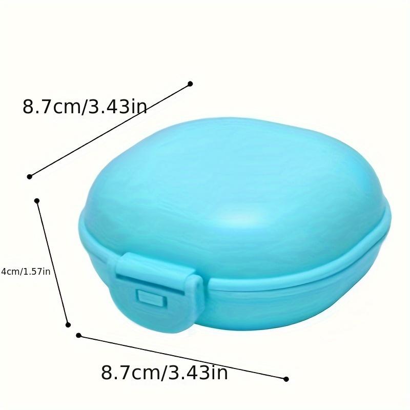 Portable Soap Container Leakproof Travel Soap Holder Locking Lid Pastel Bathroom Essentials Camping Accessories