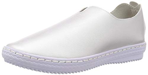 Mellow от Enchanted Soft Бабуши Плоские туфли 18651 Серебристый 23.5 см 2E