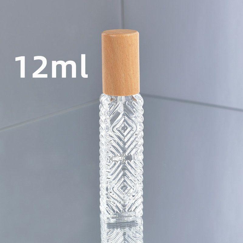 New Travel Portable Sample Wooden Lid Perfume Sub-Bottles