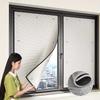 Aluminiumfolie Fensterisolierfolie Abnehmbar Anti-UV Sonnenschutz Hitzeschutz für Mietwohnung Schlafsaal Verwendung