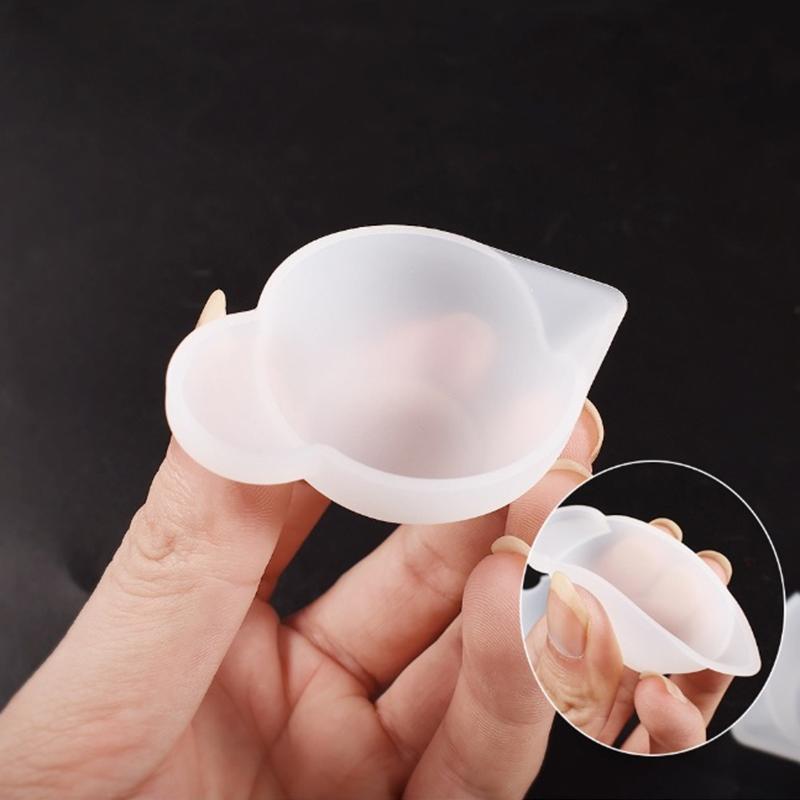 1 Stück 10 ml Dosierbecher aus Silikon Werkzeuge Harzwerkzeug für DIY UV Epoxidharz Handwerk Schmuckherstellungszubehör Leicht abzulösen