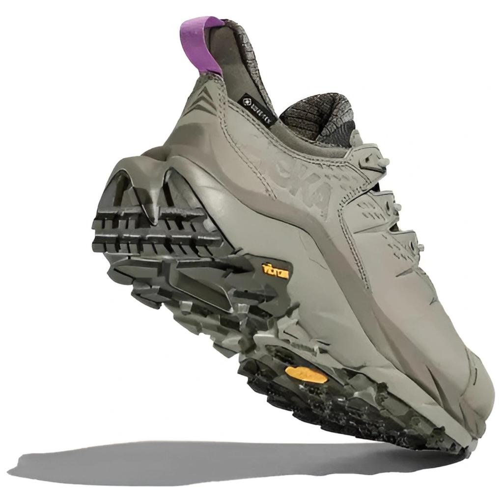 Hoka One One Kaha 2 Comfortable Casual Durable Low-Top Hiking Shoes Women Hiking Shoes Gray Teal 1123191-SBRL