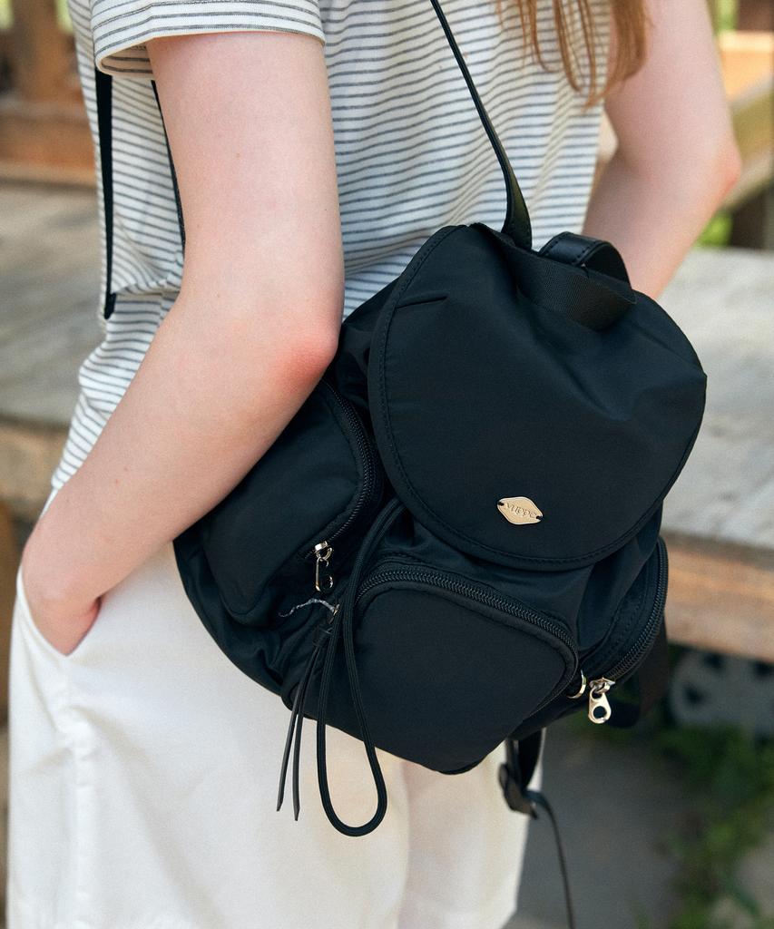 Yuppe Mini Pocket Backpack_Black