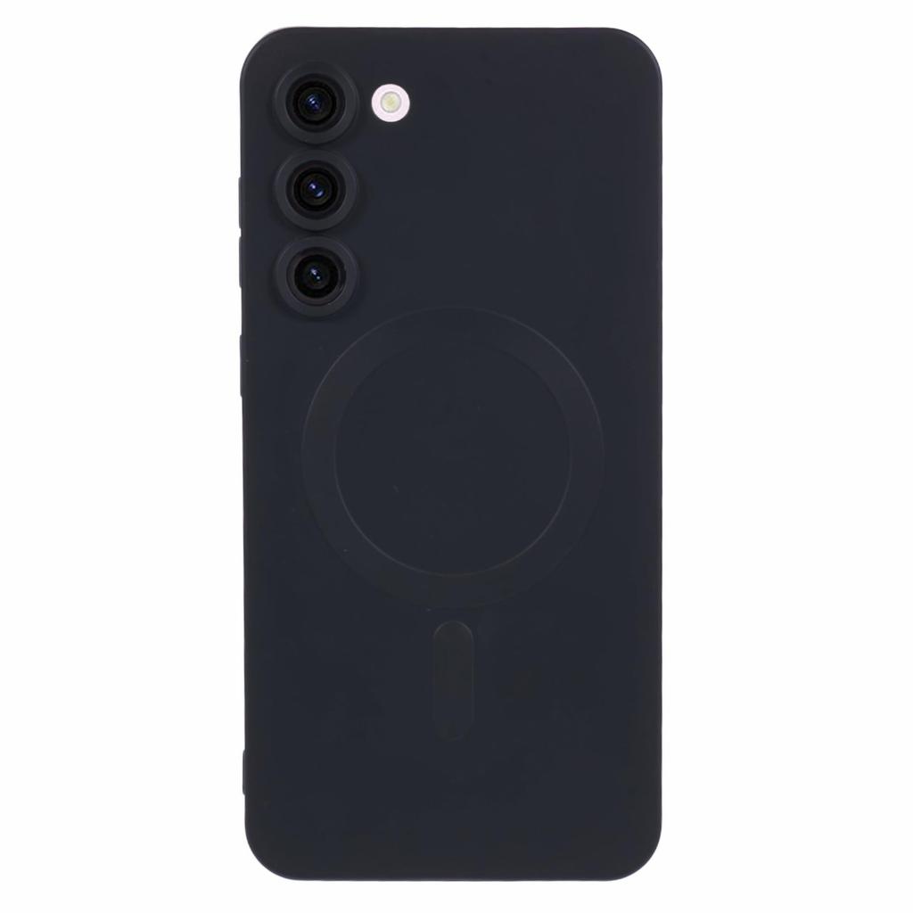 For Samsung Galaxy S22+ 5G Shockproof Case Compatible with MagSafe Rubberized TPU Phone Cover with Lens Film