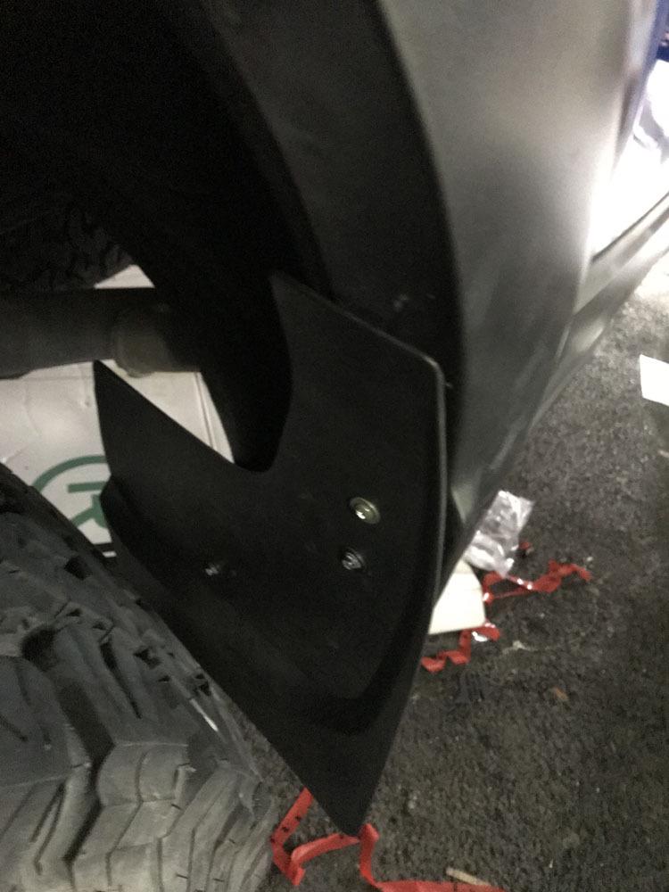 3D Style Mud Flaps for Ford Raptor F150 - Sand & Gravel Deflectors