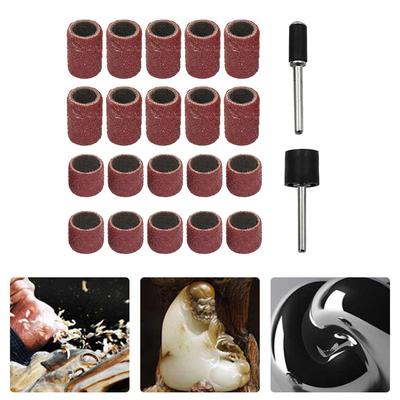 Sanding Drum Kit Sanding Mandrels Sanding Ring 22Pcs Set