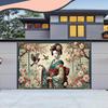 1 Japanese geisha background banner suitable for birthdays festivals parties multiple sizes to choose from