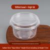 Microwave Safe Plastic Dessert Bowl with Lid