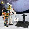 MOC Space Astronaut Figures Model Building Block Model Aerospace Man DIY Ornament Bricks Toy For Children Kids