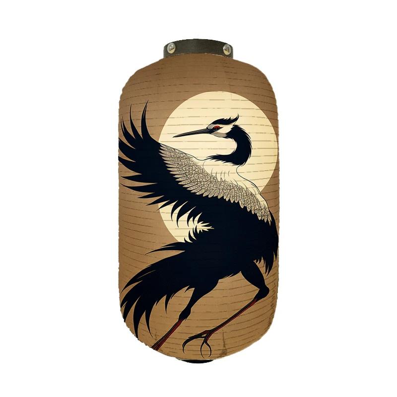 Japońska Lampion Wedding Decoration Ukiyo-E Drukowany Sashimi Cuisine Restauracja Wystrój Lampa Festiwalowe Artykuły Imprezowe Tkaninowy Lampion