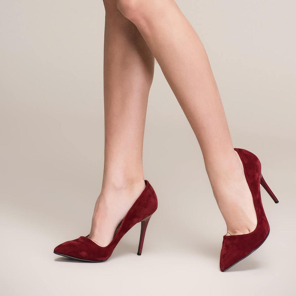 Zapatos de tacón alto de ante verde para mujer, sandalias de tacón de aguja  para mujer, talla 33-44 Ma-021 comprar a buen precio — entrega gratuita,  reseñas reales con fotos — Joom