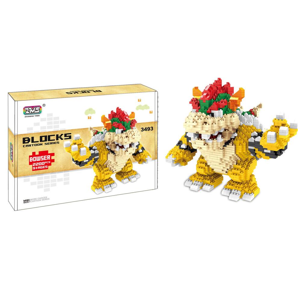 (Style # F-2200PCS) Super Mario  Building Blocks Puzzle Micro 3D Figures Brick Toys