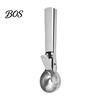 Dessert Spoon Ice Cream Fruit Scoop, Stainless Steel Scooper with Trigger Non-Slip Handle, Tool Heavy Duty Metal Scoop for Balls
