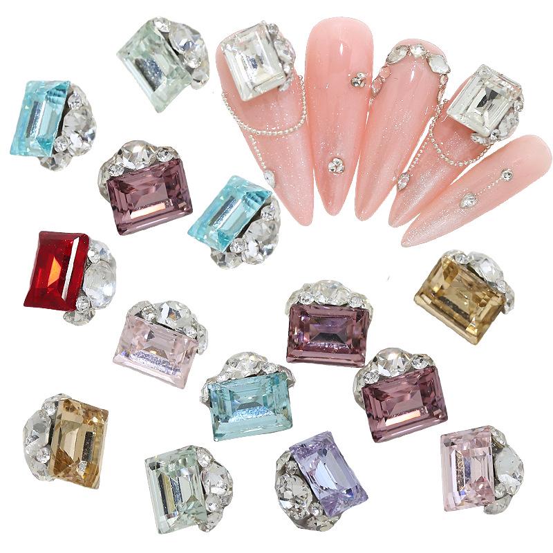 K9 Stackable Right Angle Drill Nail Art Rhinestone Balls - Handmade Rock Candy Nail Decoration