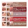 Eyeshadow Eyeshadow Palette, 6-layer Translated, Multifunctional, Versatile, Mini Makeup Palette, Matte, Pearl, Glitter, Cheek, Shading, Highlight,