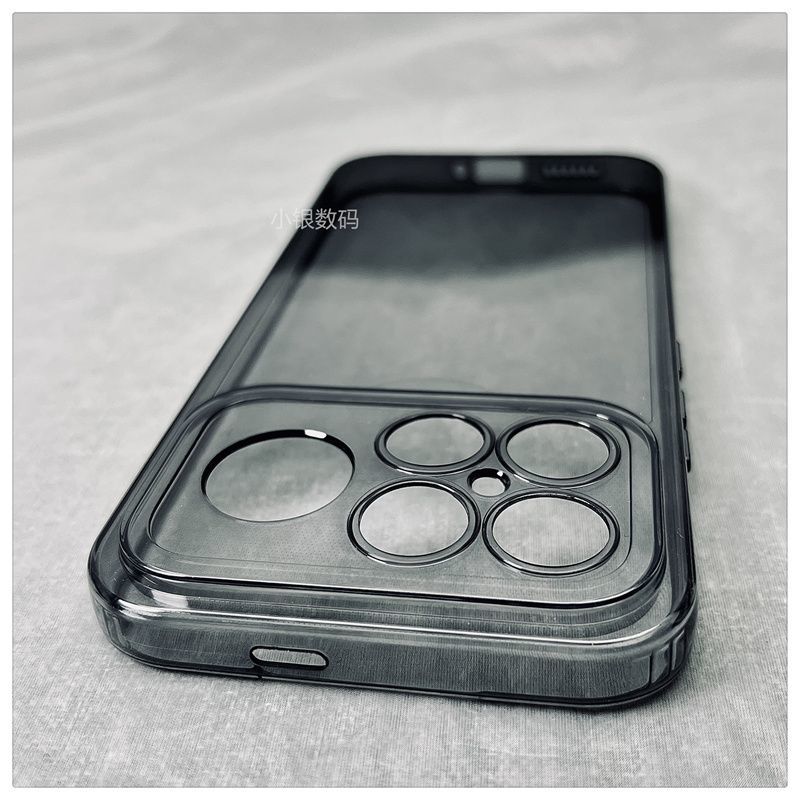 For Xiaomi Poco F8 Ultra Case Simple Clear Black Anti Fingerprint Soft Protect Phone Cover For Poco F8Ultra F8 Pro Shell Bumper