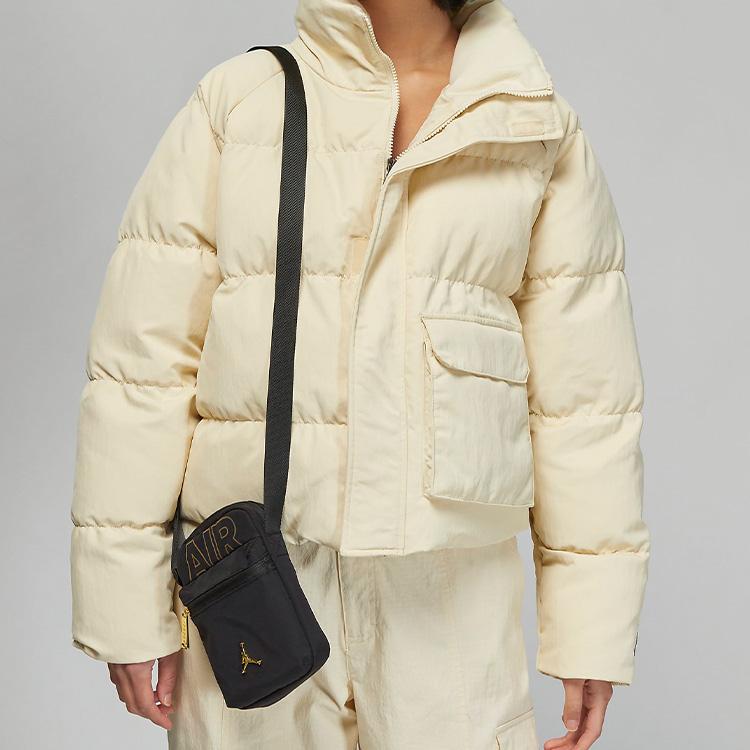 New Jordan Fabric Shoulder Bag, Crossbody Bag Regular Unisex Black FB9383-010