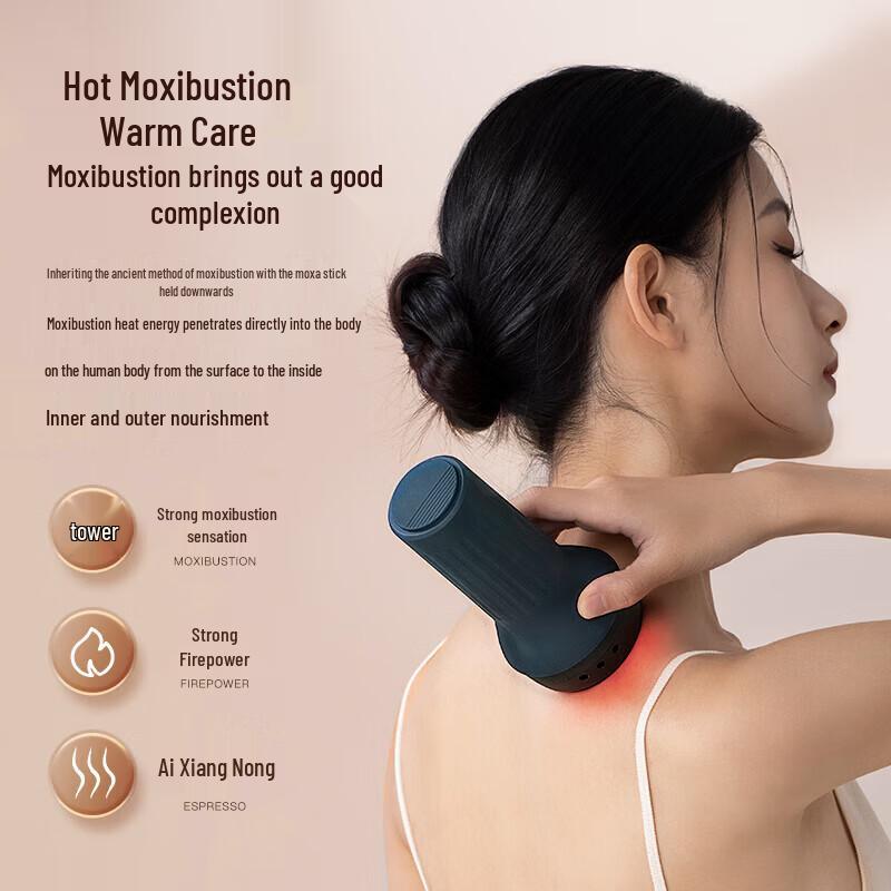 Ke'ai Element Thunder Fire Bianstone Guasha & Moxibustion Device CN plug (adapter included)